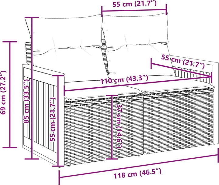 Produktbild vidaXL Robin