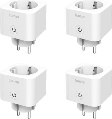 Hama Smarte WLAN-Steckdose,4er-Set