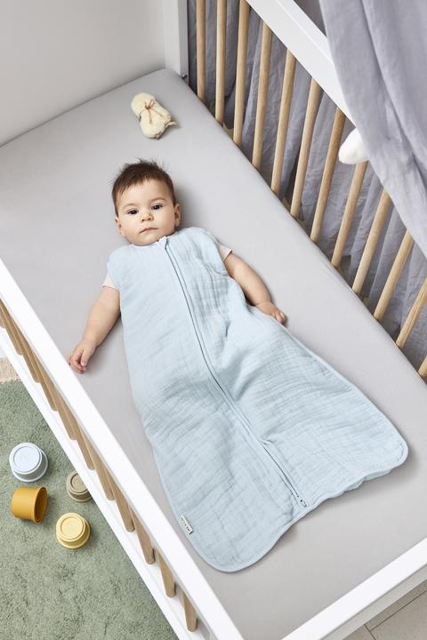 Meyco schlafsack - pre-washed musselin (90 cm, Frühling, Sommer)