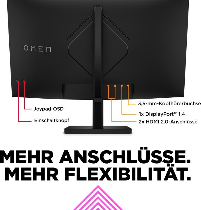 Immagine prodotto HP Omen 32c (2560 x 1440 pixel, 31.50")