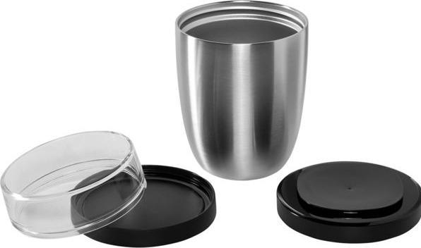Actual product image Mepal isoleer lunchpot Ellipse - 500 + 200 ml - Thermos lunchbox - Nordic black (107647041100)