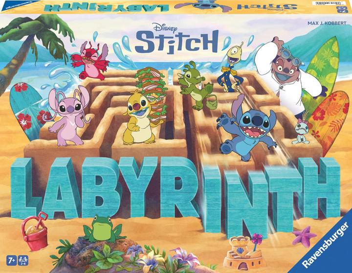 Image du produit Ravensburger Stitch Labyrinth - Gesellschaftsspiel & Brettspiel ab 7 Jahre (Allemand, Anglais, Espagnol, Français, Italien, Néerlandais, Portugais, 2 - 4 Joueur)