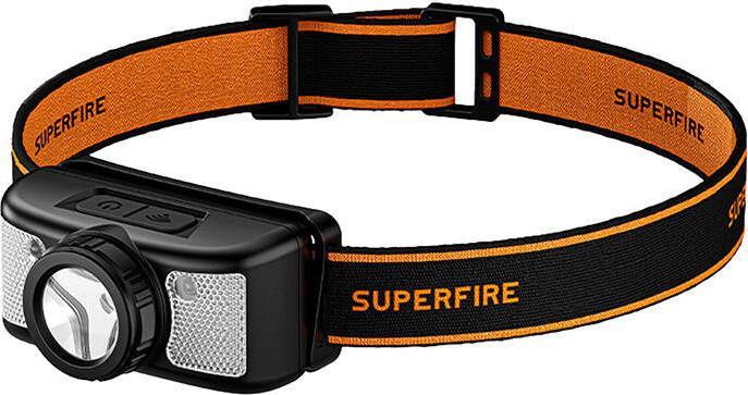 Image du produit Superfire Lampe torche HL91-X pour la tête (200 lm)