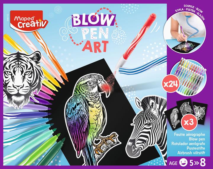 Image du produit Maped Boîte de crayons à souffler 28 pièces (Multicolore, 24 x)