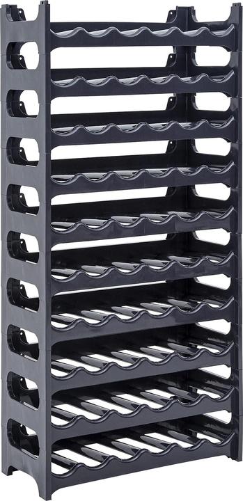 Novaliv Flaschenregal (60 x 28 x 14 cm, 60 Fl.)