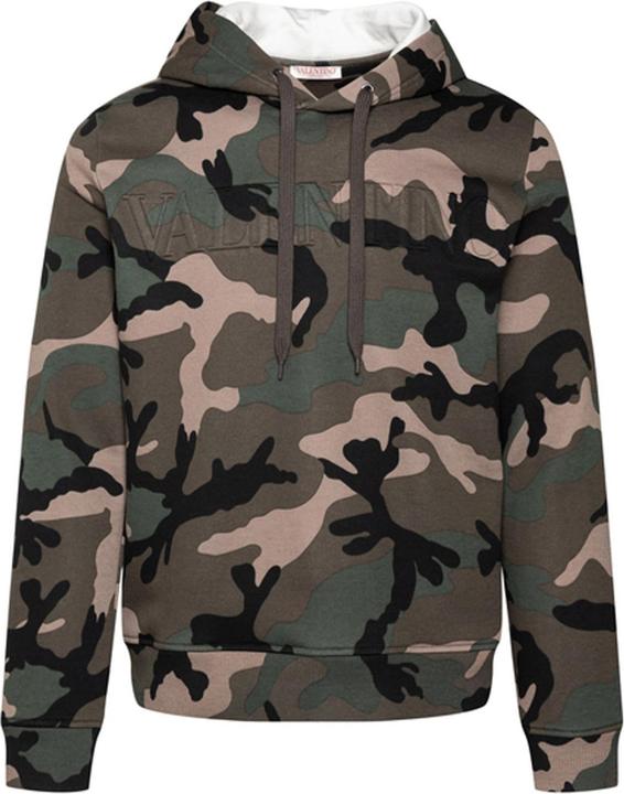 Immagine prodotto Valentino Camouflage Pattern Hoodie Sweatshirt (M)