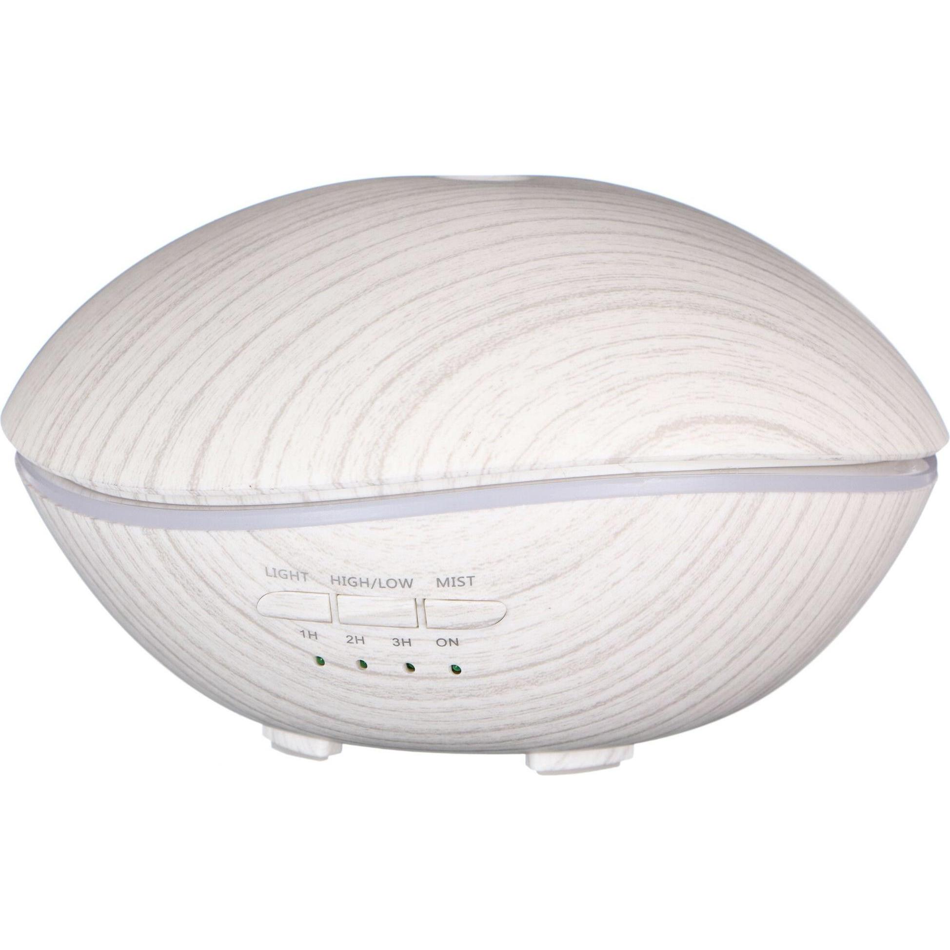 Sixtol, Aroma Diffuser, Aromazerstäuber Steinweiss Holz 500ml (500 ml)