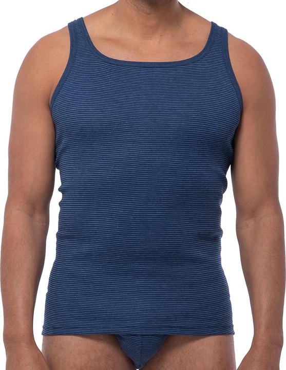 Actual product image Ammann 3 Pack Jeans Fine Rib Undershirt / Tanktop (XXL)