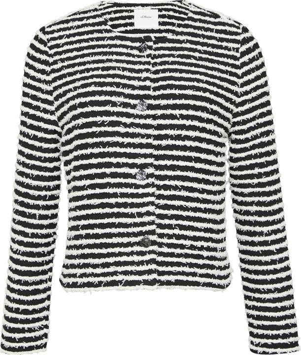 Produktbild s.Oliver Indoor-Jacke Jacke mit Musterstruktur (40)