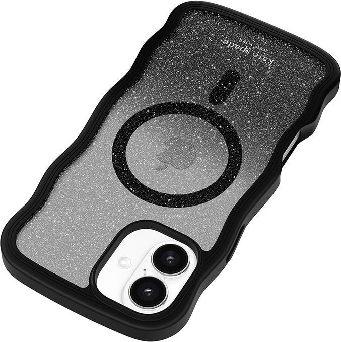 Actual product image Kate Spade Wavy MagSafe - iPhone 16 Plus case (dark) (Apple iPhone 16 Plus)