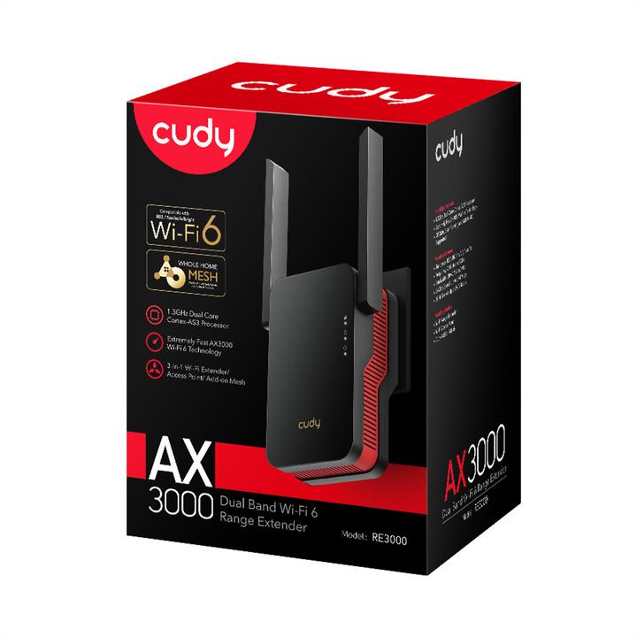 Actual product image Cudy RE3000 (2402 Mbit/s, 574 Mbit/s)
