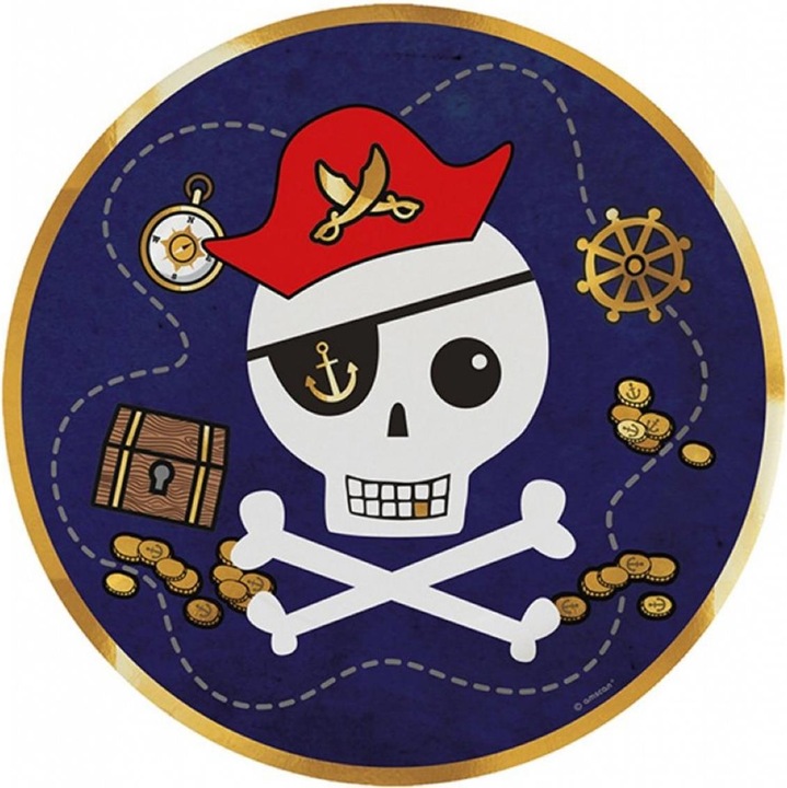 Immagine prodotto Amscan Pirata (8 x)