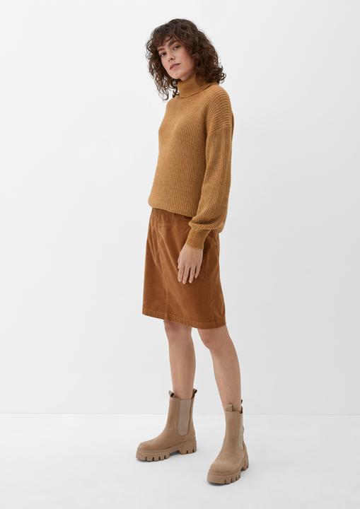 Produktbild s.Oliver Strickpullover Strickpullover mit Rollkragen (38)