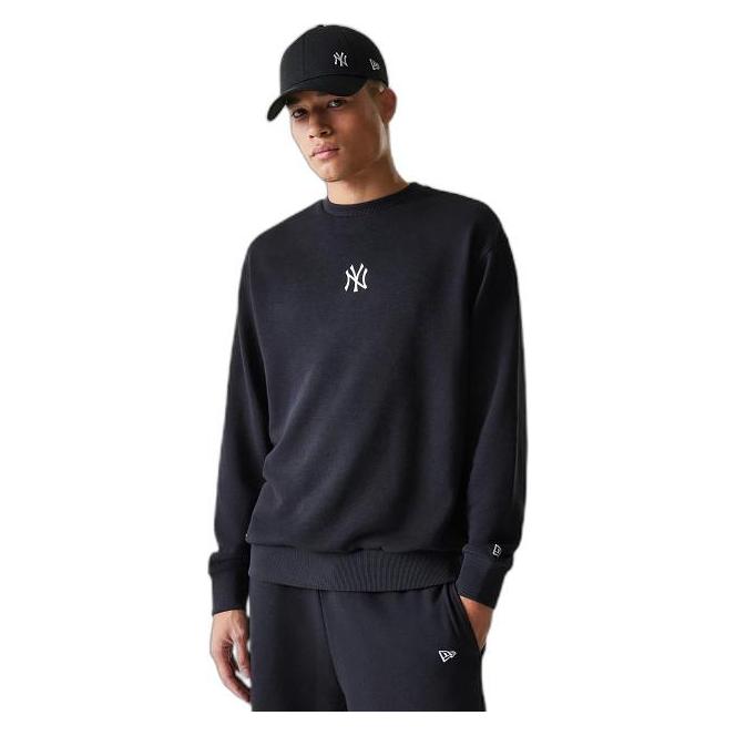 New Era, Herren, Pullover, Sweatshirt New York Yankees Nos Mlb Le Midi Bb, Schwarz, (S)