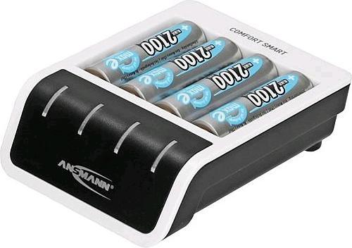 Actual product image Ansmann Comfort (4 pcs., AA, 2100 mAh, Battery + charger)