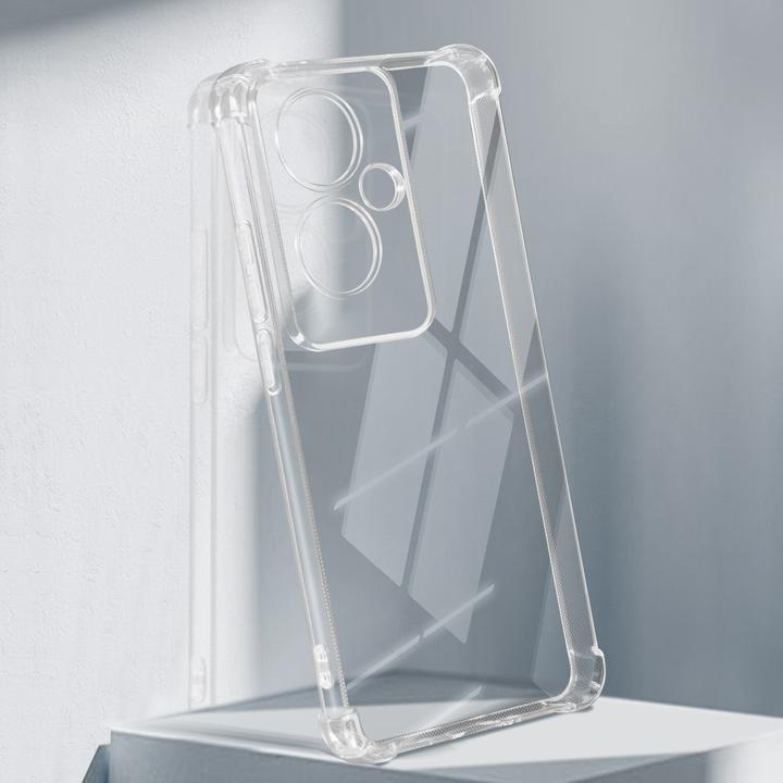 Image du produit Avizar Housse de protection pour Oppo Reno 11F Transparent avec coins Bumper (Oppo Reno 11)