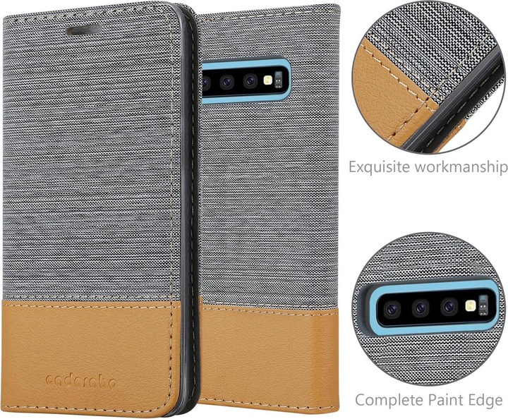Actual product image Cadorabo Jeans Book Cover (Samsung Galaxy S10 5G)