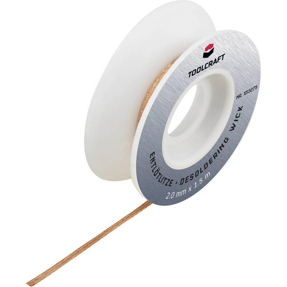 Toolcraft Entlötlitze (Entlötlitze), Lötgerät Zubehör