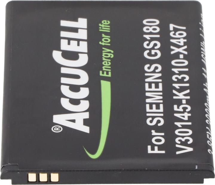 Produktbild AccuCell Akku Siemens Gigaset GS180 V30145-K1310-X467, 3002 7991