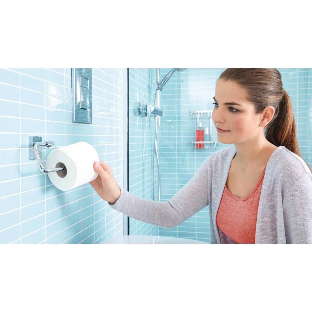 Thumbnail - tesa, Toilettenpapierhalter, KLAAM Toilettenrollenhalter inkl. Klebelösung ohne Bohren