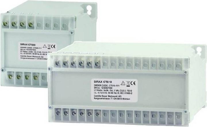 Produktbild Camille Bauer Summenstromwandler SIRAX CT600, Eing. 3x 5A Ausg. 5A 5VA, Klasse 0.5