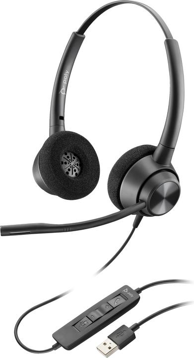 Poly HP Cuffie stereo USB-A EncorePro 320, 55 g (Kabelgebunden, USB-A)