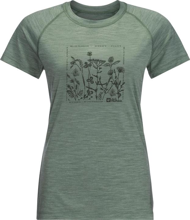 Jack Wolfskin Kammweg Graphic S/S W (XS)