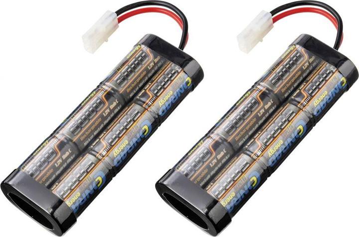 Produktbild Conrad energy Modellbau-Akkupack (NiMh) 7.2V 5000 mAh Zellen-Zahl: 6 Stick Tamiya (7.20 V, 5000 mAh)