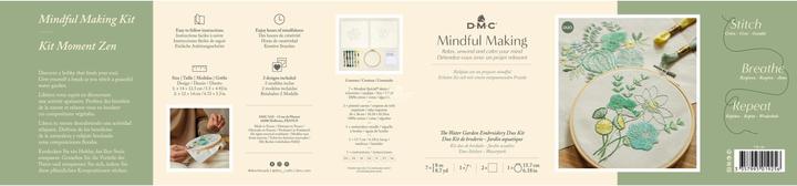 Actual product image DMC Stickset Mindful Making Duo Water Plants, Ø 15.7 cm