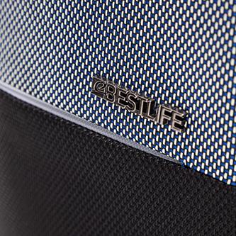 Actual product image Bestlife NEOTON 2.0 plastic laptop backpack black/grey up to 39.6 cm (15.6 inch)