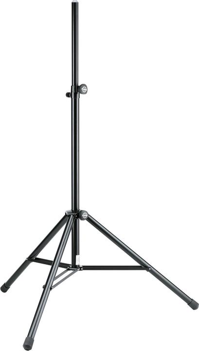 Actual product image K&M Speaker stand, 137-218 cm adjustable (1 pcs., Stand, Height-adjustable)