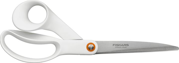 Fiskars 1020414 Universal scissors, 24cm, white (24 cm)