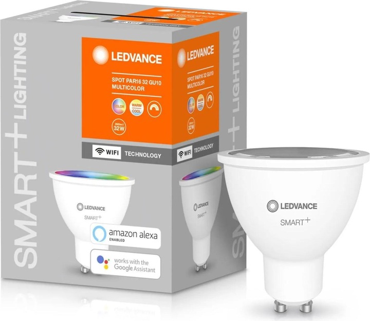 Produktbild Ledvance Smart+ Wifi Spot (GU10, 5 W, 350 lm, 1 x, G)