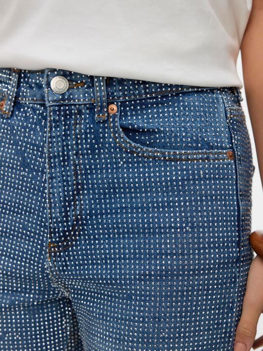 Actual product image Vero Moda VMTESSA Hohe Taille Weiter Beinschnitt Jeans Weit geschnitten (W28/L30)