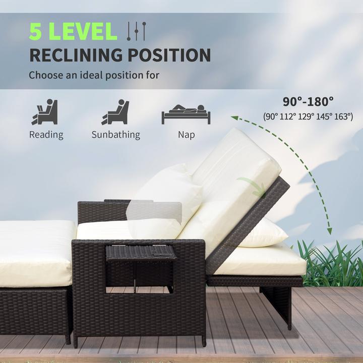 Produktbild Outsunny Lounge-Sofa