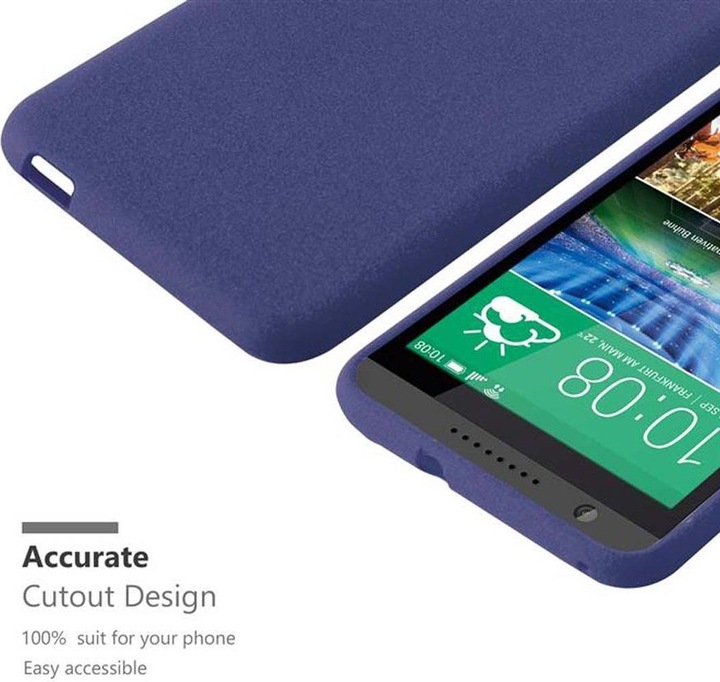 Actual product image Cadorabo TPU Frosted Cover (HTC Desire 820)