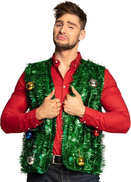 Produktbild Boland Weste Weihnachtsbaum Kugeln (L, M)