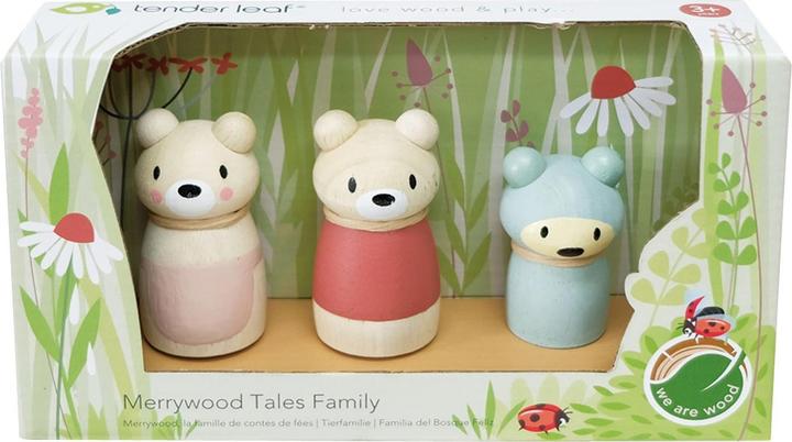 Actual product image Tender Leaf Toys Bear family