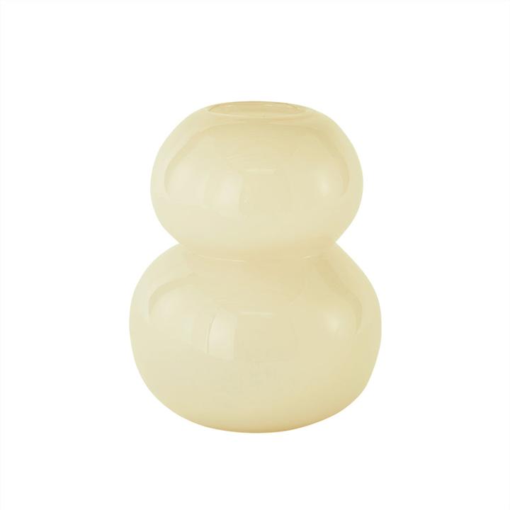 Produktbild OYOY Living Lasi Vase High - Vanilla (L300433) (1 x, 23.69 l)