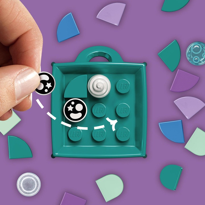 Produktbild LEGO Taschenanhänger Narwal (41928, LEGO Dots)