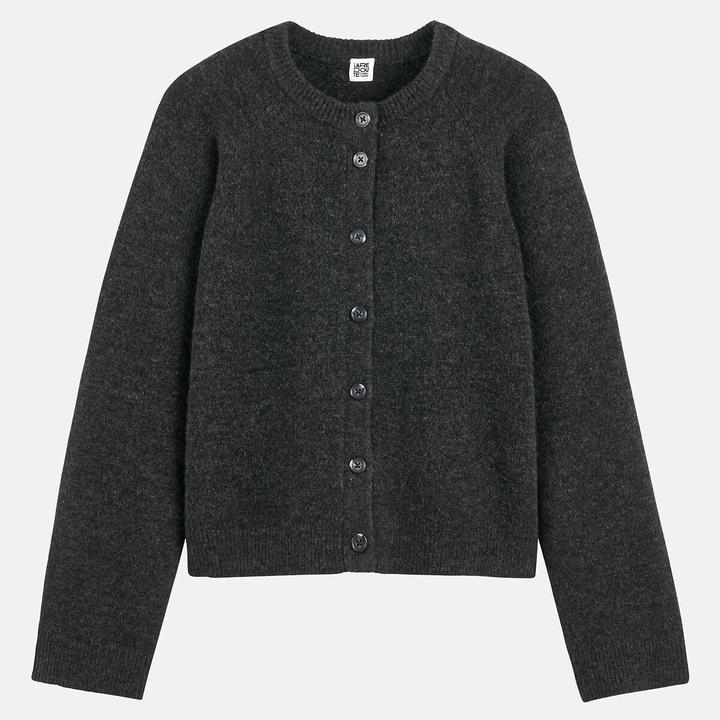 Image du produit La Redoute Collections Cardigan mit rundem Ausschnitt (L)