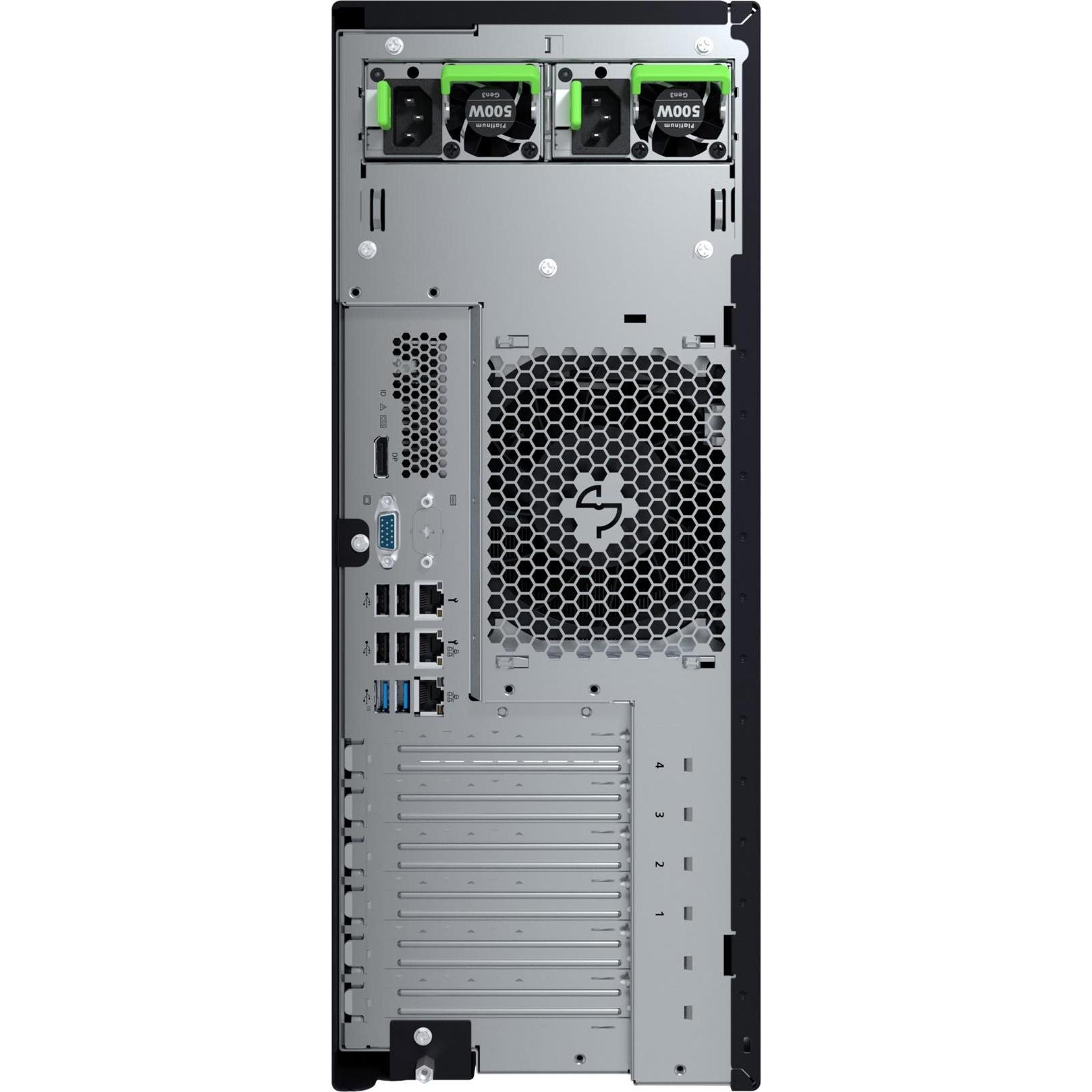 Thumbnail - Fujitsu TX1330M5 XEON E-2334 16GB 8SFF 500W tit (Intel Xeon E-2334, 16 GB, Tower Server), Server