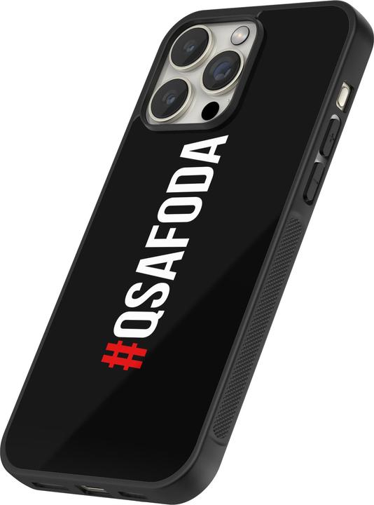 Actual product image PhoneLook Cover silicone black Qsafoda 1 (Apple iPhone 12 Pro Max)