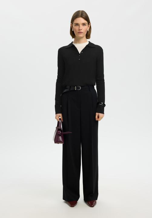 Immagine prodotto Selected Slfthea Ls Knit Merino Collar Neck Noos (M)
