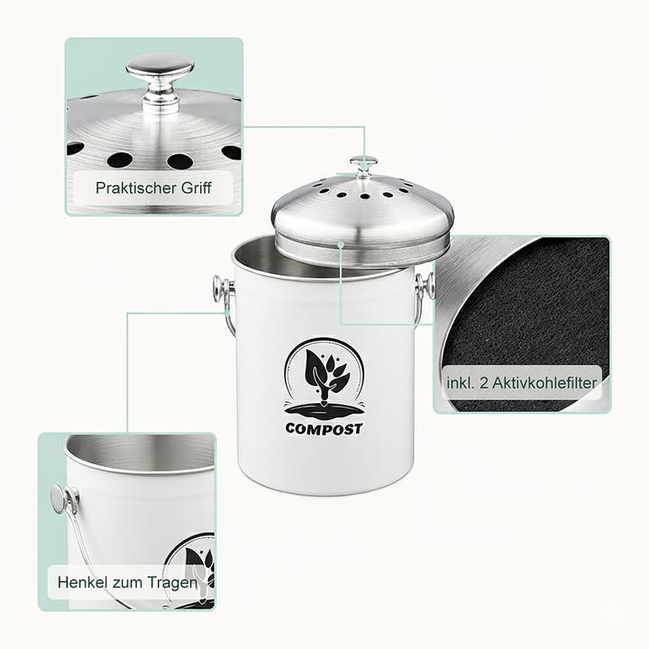 Produktbild Relaxdays Komposteimer (5 l)