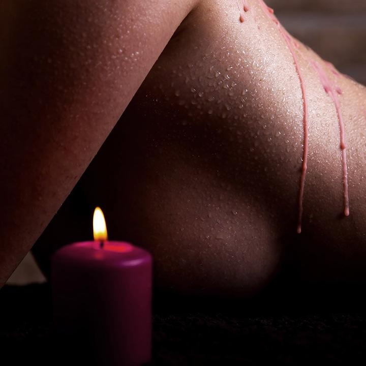 Produktbild Ouch! Wax Play Candle - Rose Scented