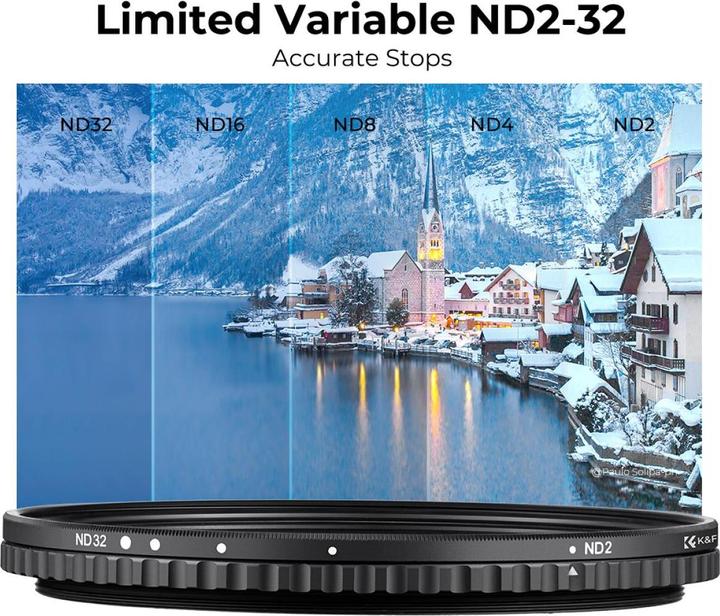 Produktbild K&F Concept Filter Nano-X 37 mm XV38 (37 mm, ND- / Graufilter)