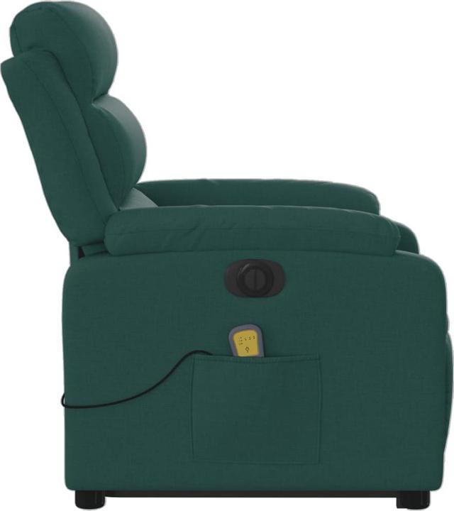 Actual product image vidaXL Electric massage chair with stand-up aid fabric