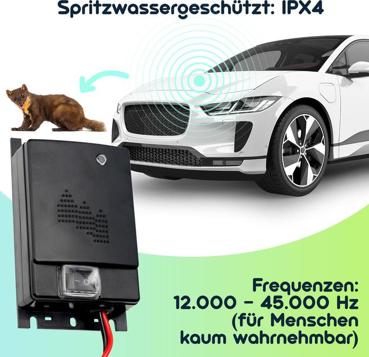 Produktbild Casativo Ultraschall Marderschreck für Kraftfahrzeuge