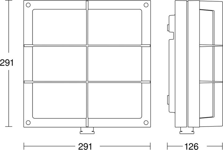 Produktbild Steinel LED Sensorleuchte L 691 PMMA (576 lm, IP44)